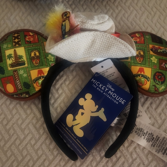 MMMA Enchanted Tiki Room backpack with matching ears